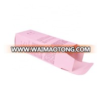 High quality pink color eco-friendly paper box lotion mixer cosmetic box packaging