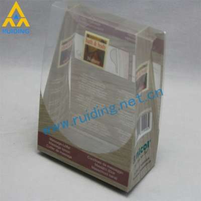 plastic folding wine glass packaging boxes