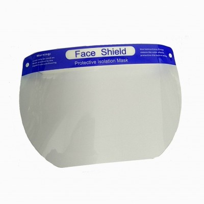 Plastic Double Sided Anti-fog Protective Isolation Mask and Face Shield with High Clarity