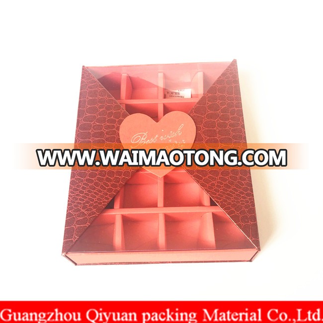 2018 Wholesale Small Clear Plastic Packaging Boxes,Mini Transparent Chocolate Packaging Boxes